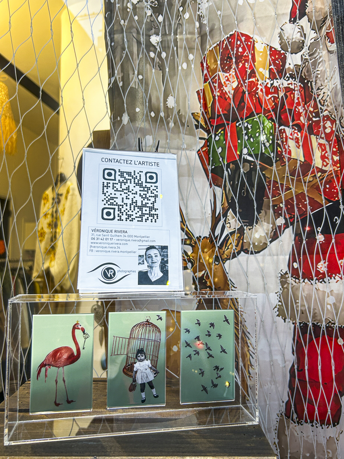 Plan de CHRISTMAS'ART DES VITRINES