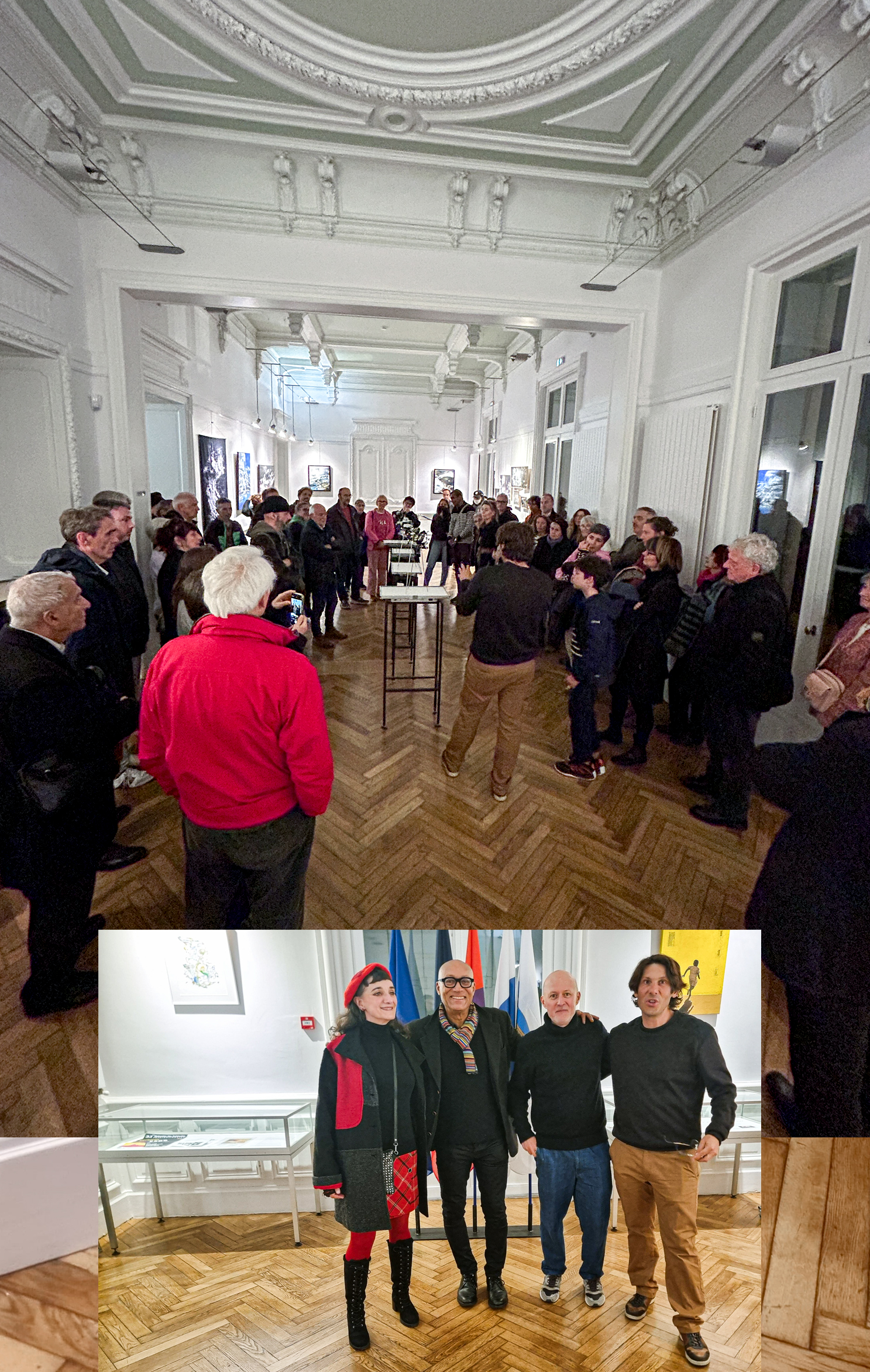 Vernissage de l'exposition Environnement, regards d’Art