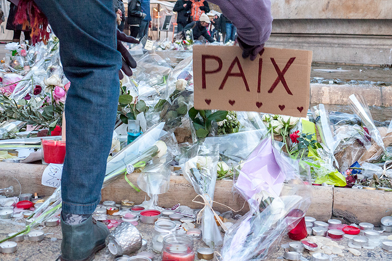 Montpellier, hommage aux victimes des attentats de Paris - 22/11/2015