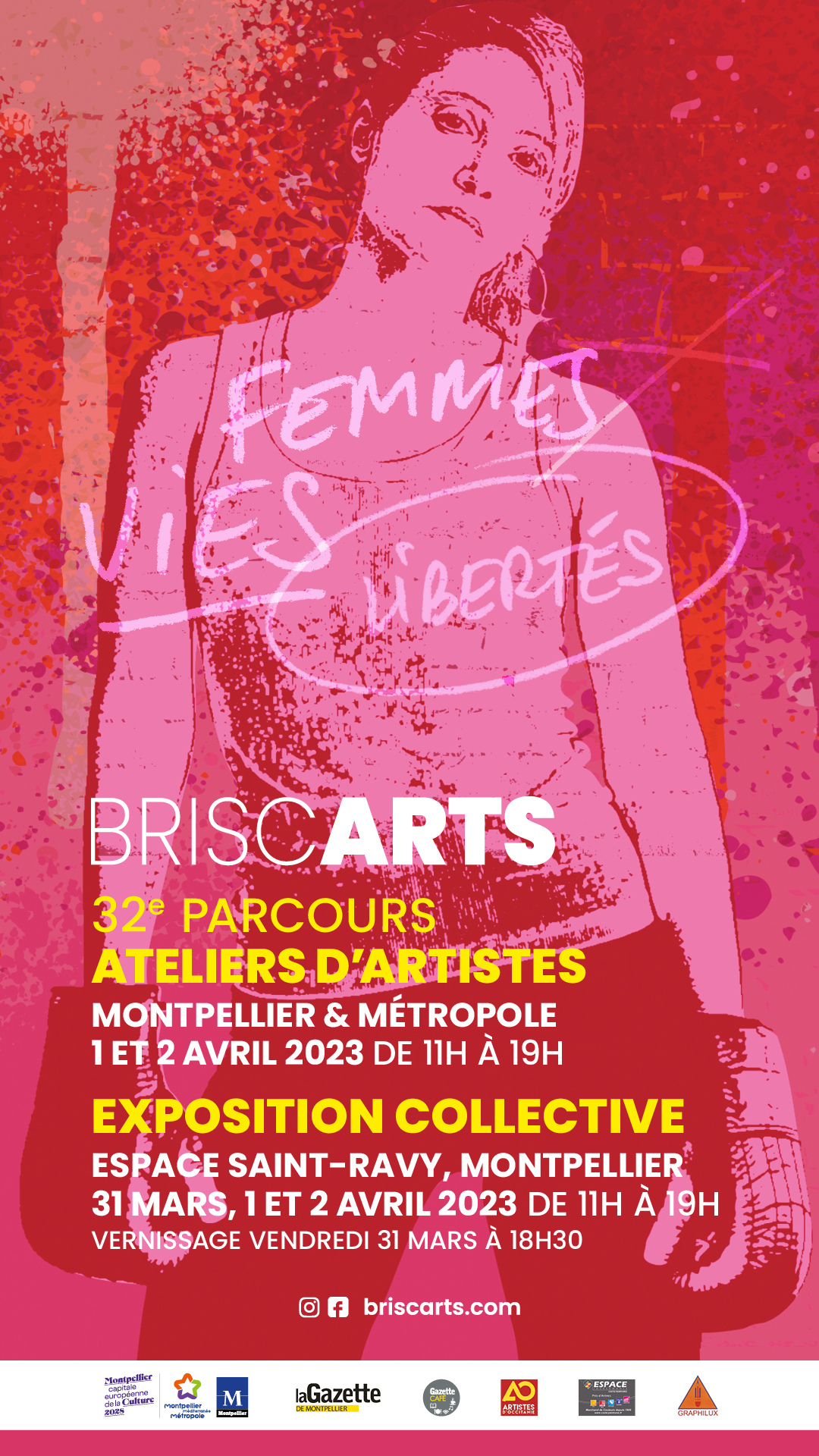 affiche de l'exposition photo FEMMES, VIES, LIBERTÉS