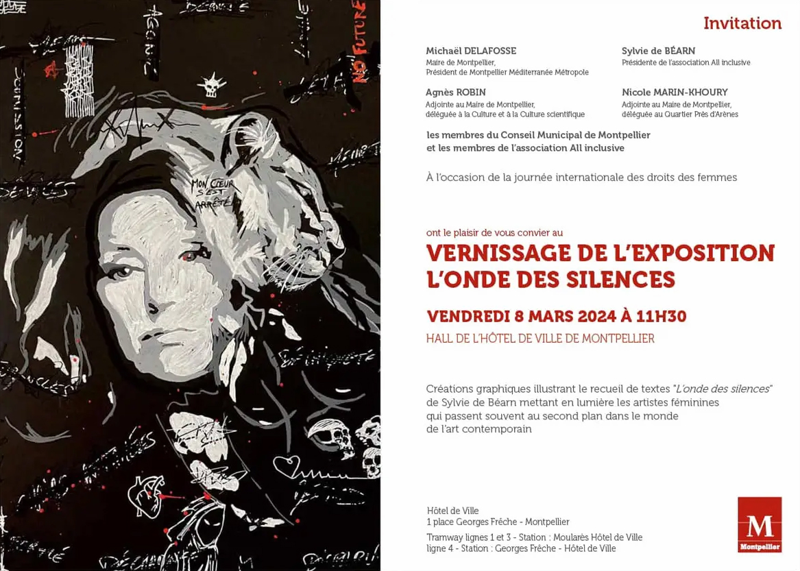 INVITATION pour l'inauguration de L'Onde des Silences
