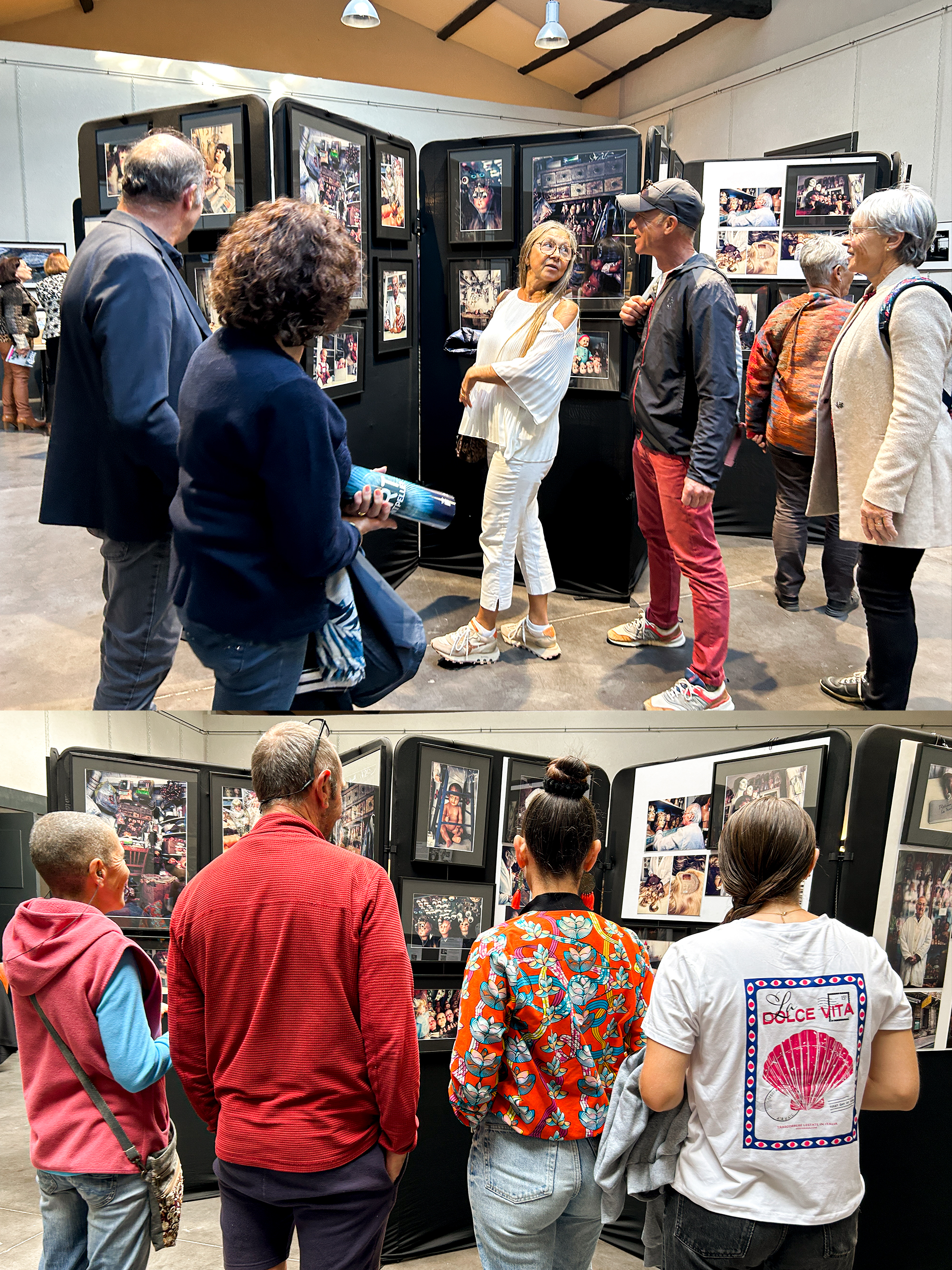 Affiche TEMPS D'EXPO 2025 festival photo à Pézénas