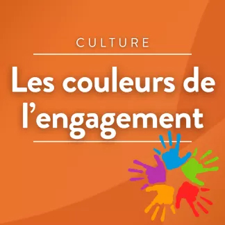 Logo de Les couleurs de l'engagement de radio RCF