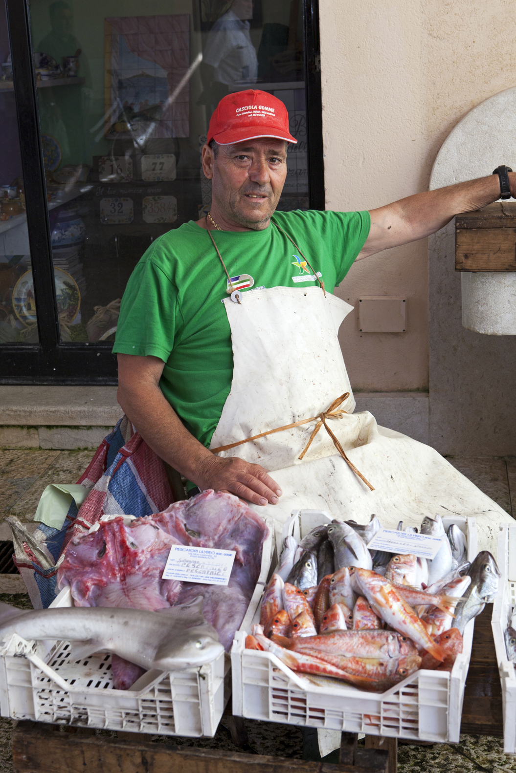 Marché aux poissons, Marsala - Sicile, Italie